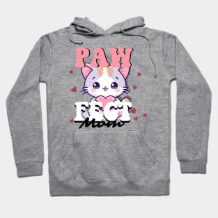 Cat Tshirt, Pawfect Cat Mom design Hoodie